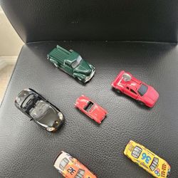 1990s Toy Car Set Of 6