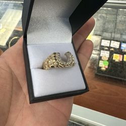 Horseshoe Ring Men’s 14k Ring Size 12.5 