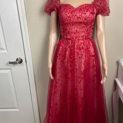 Cottagecore Neckline Dress 