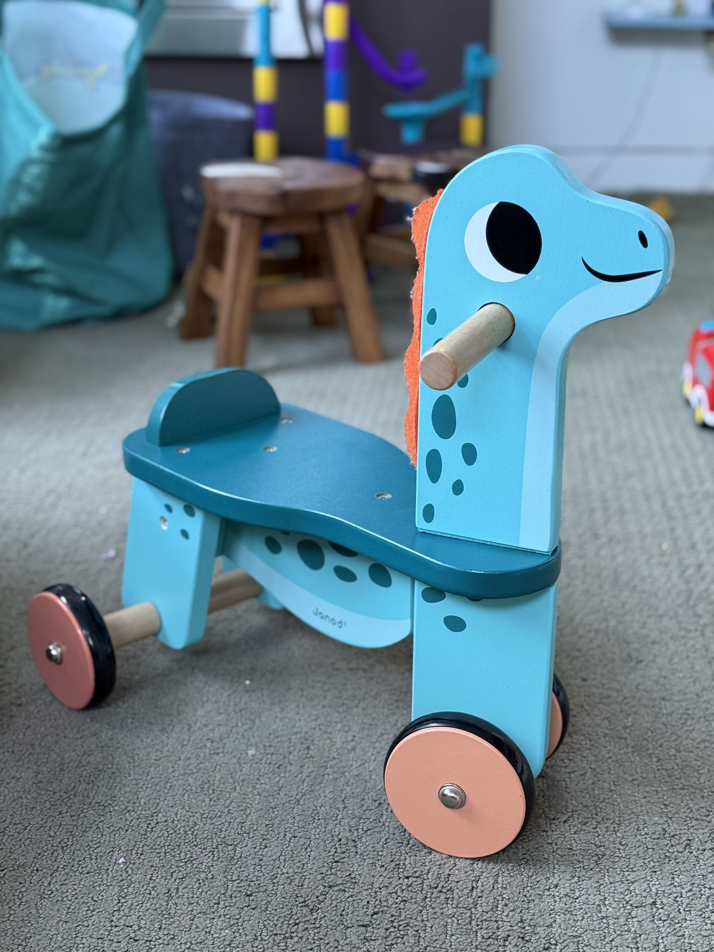Janod Ride-on Toy Dinosaur