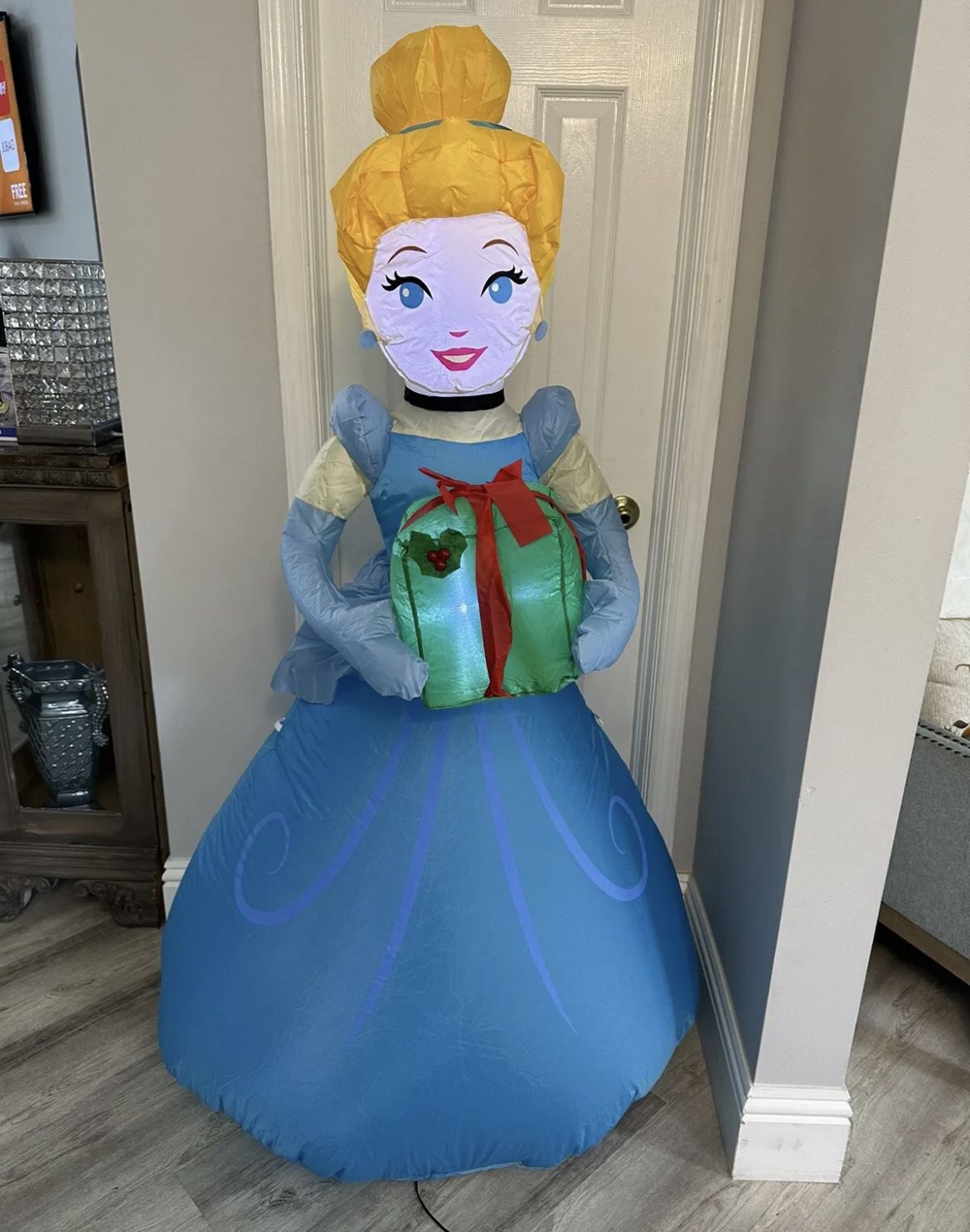 Disney’s Cinderella Christmas Yard Airblown Inflatable - HTF