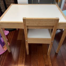 Small Toddler Table With Chair 