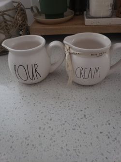 Rae Dunn Pour And Cream