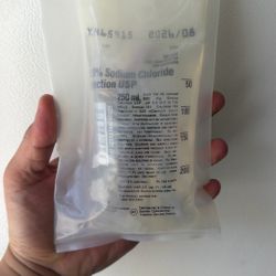 NS bag 250ml, Normal Saline, IV Fluid