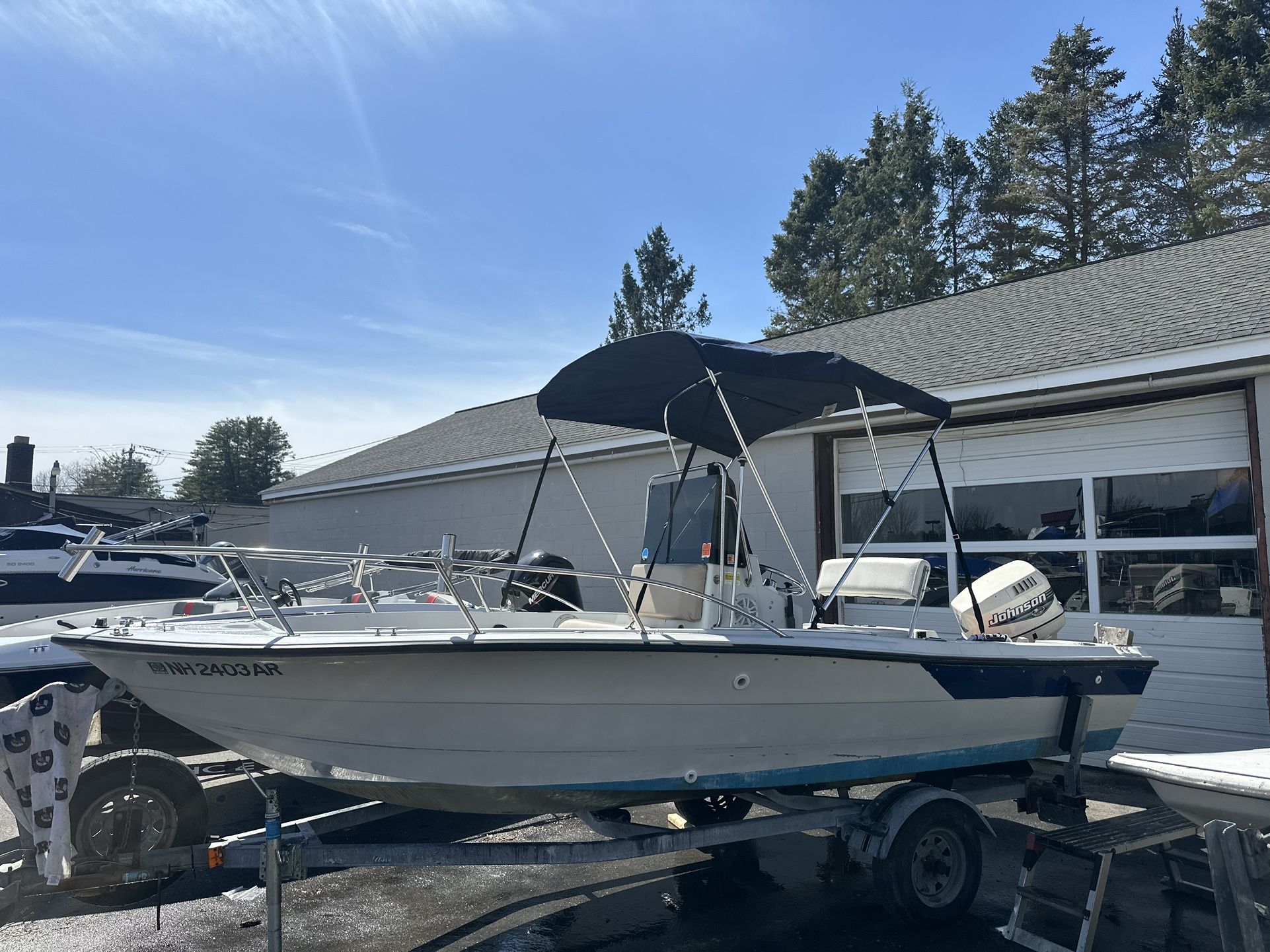 1993 SeaPro 18’ center console