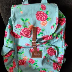 Victoria's Secret Pink Floral Backpack 