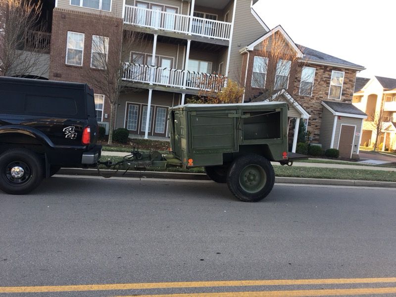 1.5 Ton M103A3 Trailer. 2011 Model.