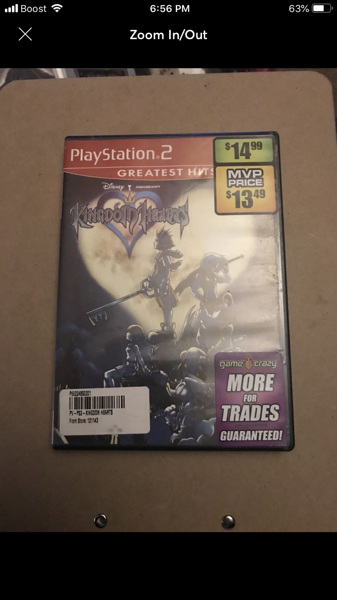 Kingdom Hearts Ps2