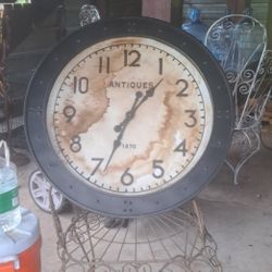 Vintage Large Wall Clock