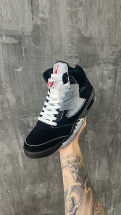 Jordan 5 black metallic reimagined