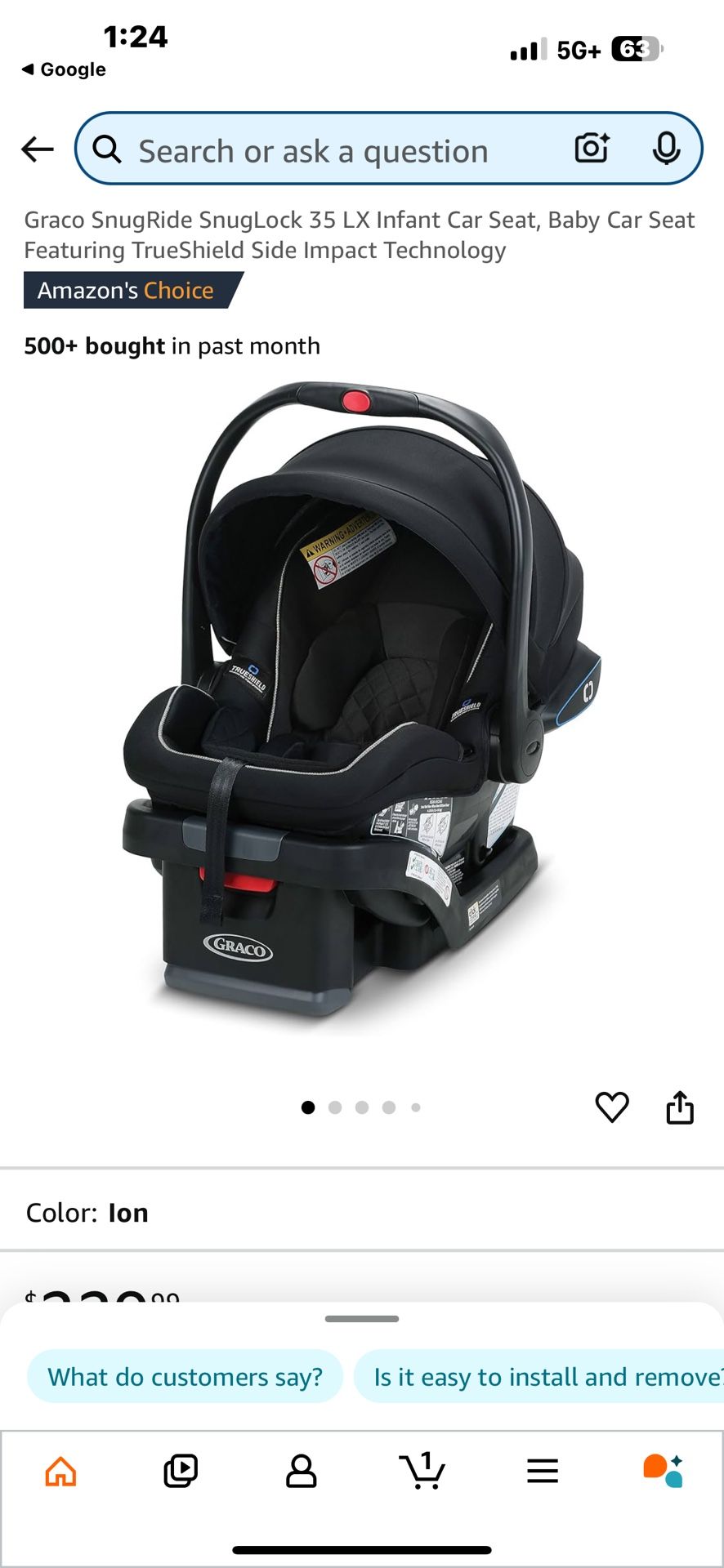 Graco Click Connect Car Seat