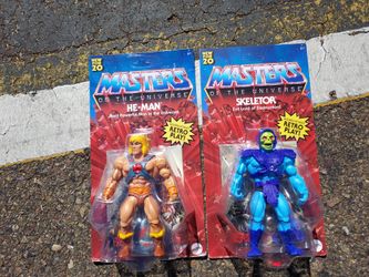Masters Of The Universe Origins He-man And Skeletor First Run