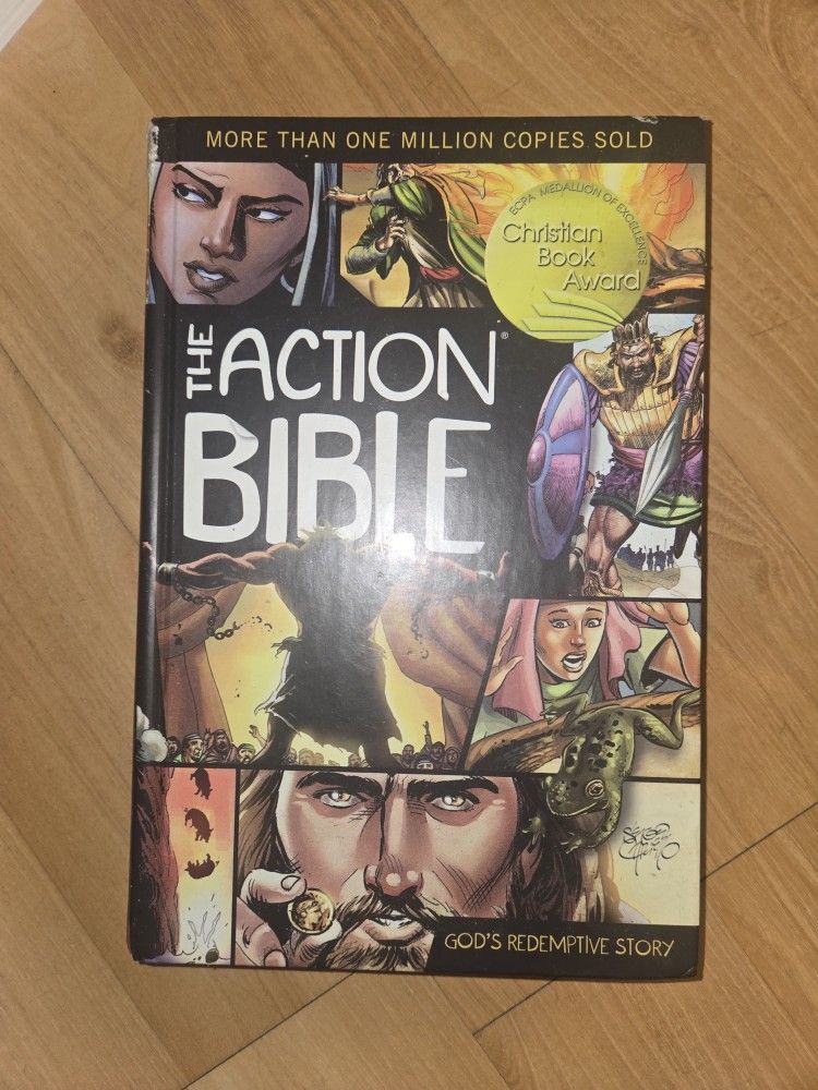 Action Bible Book With Illustrations