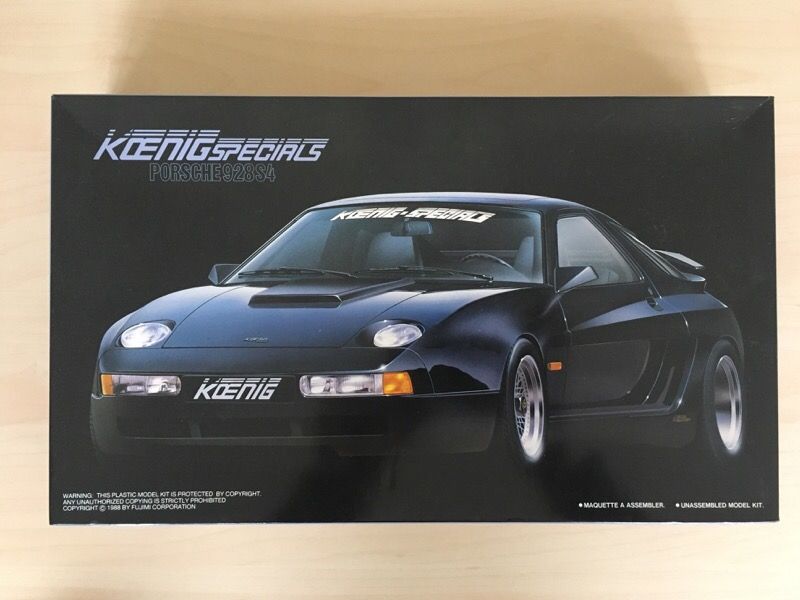 Fujimi 12003 Porsche 928 S4 Koenig Special model kit