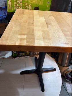 Butcher Block Table/Dining Table