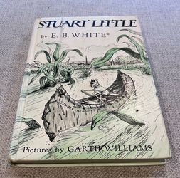 Vintage Stuart Little Hardcover Book 1970s E.B. White Garth Williams