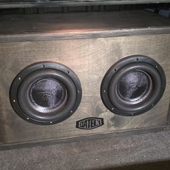 Box and 8" B2  Subwoofer
