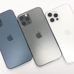 iphone 12pro 128gb unlocked sold with store warranty | Each