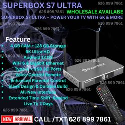 SuperBox ⚡⚡⚡⚡ Super Box ⚡ ⚡ S7 ULTRA  / S7 Max  / S7 Pro ⚡⚡ VseeBox ⚡ Vsee Box  ⚡ SuperCaja ⚡ Brand New - El Monte Pickup 💎