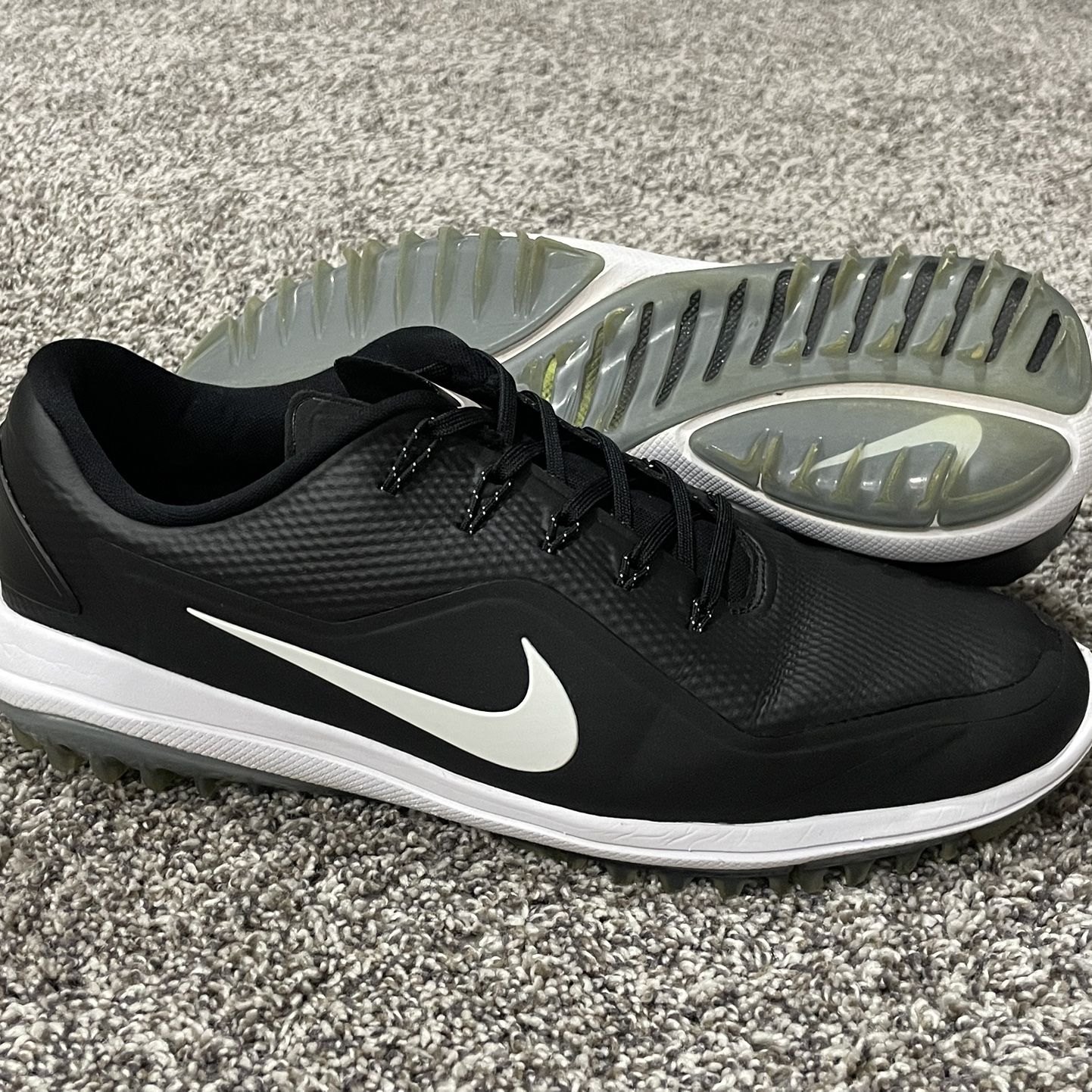 Nike Lunar Control Vapor 2 Golf Shoes Black White 899633-002 Mens 9.5 Nike Mens Lunar Control Vapor 2 Golf Shoes - GolfOnline main image 2