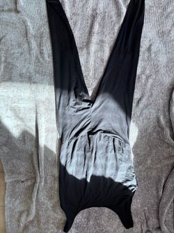 Black maternity jumpsuit