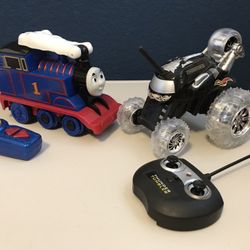 Remote Thomas the Train & Thunder Tumbler spinner cars