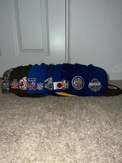 New Era MLB Fitted Hats Bundle Lot of 7