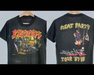 Thrash Metal T shirts Exodus Exumer Destruction Nuclear Assault