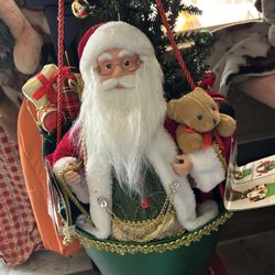 Hot Air Ballon Santa