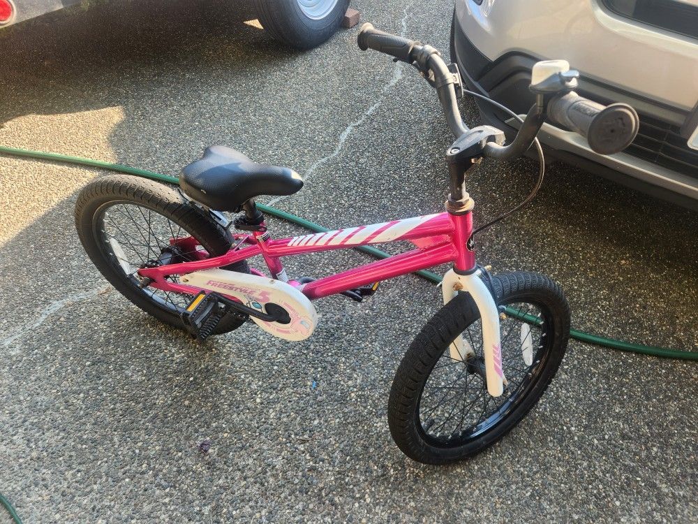 Magenta Kids Bike Single Speed 