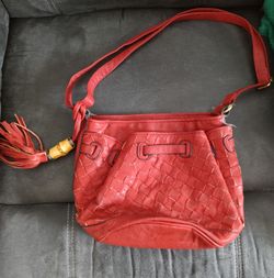 Red Bueno Purse