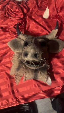 scarecrow bull mask