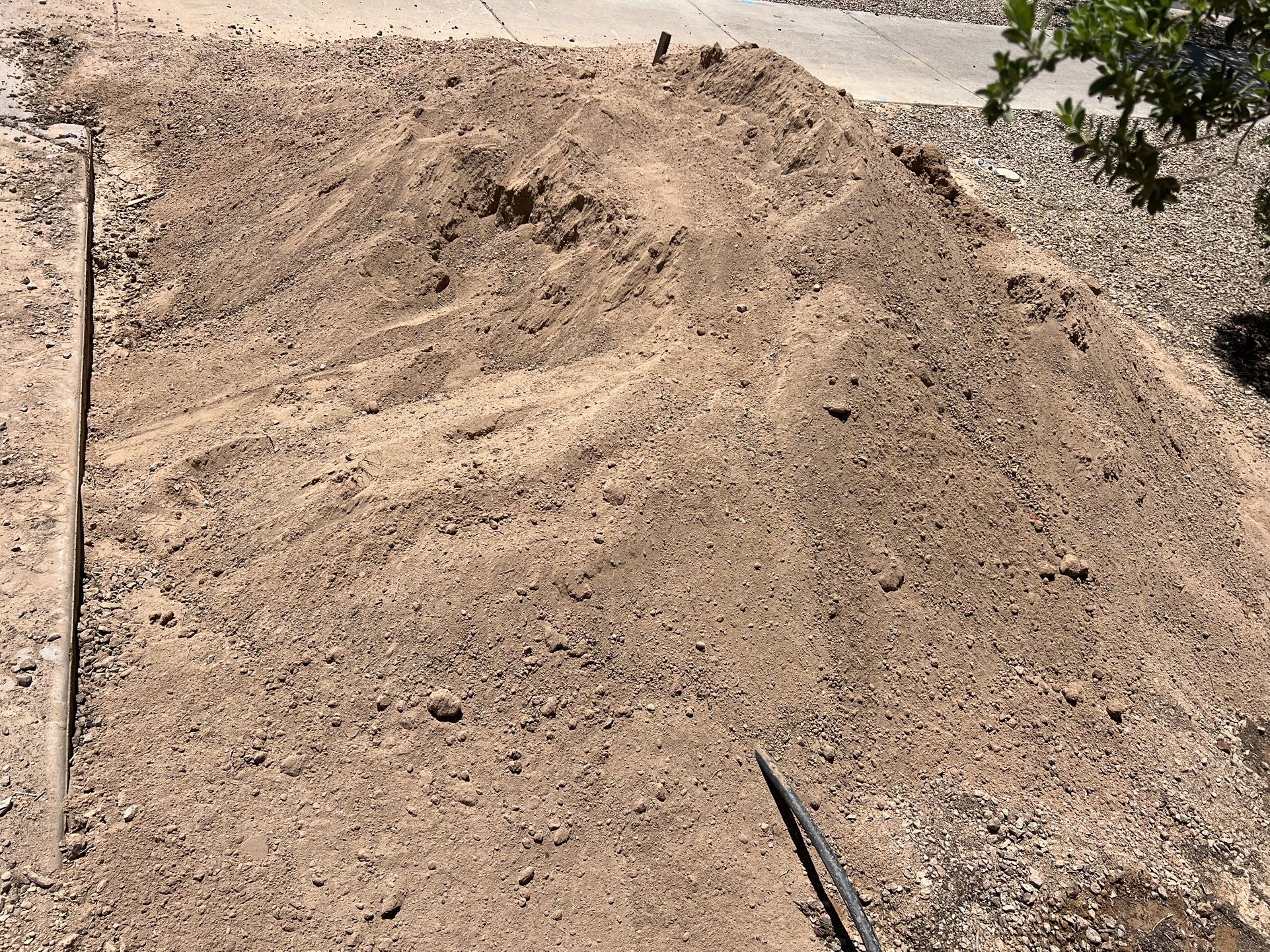 Contractor extra , free -Good clean garden topsoil