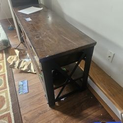 Large Strudy Entertainment Center
