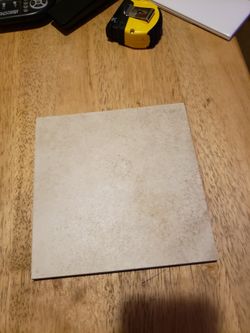 6.5 X 6.5 Travertine Colored Tile