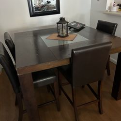 Bar Top Dinning Room Table