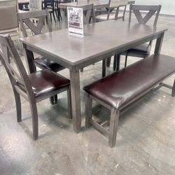 Bonito Comedor De Madera Nuevo En Su Caja 