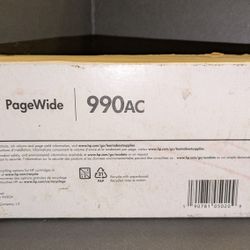 Genuine HP PageWide 990AC Black Ink Cartridge – HP 990AC K

Original HP PageWide 990AC black ink cartridge. Great replacement for offices, business pr