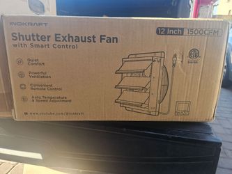 Electric exhaust vent