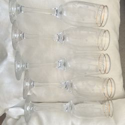 Quincenera wine glasses