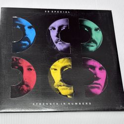 Vintage 38 Special Strength In Numbers Vinyl Record Album Original