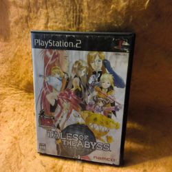 PS2 Japanese game tales of the abyss tested and works amazing