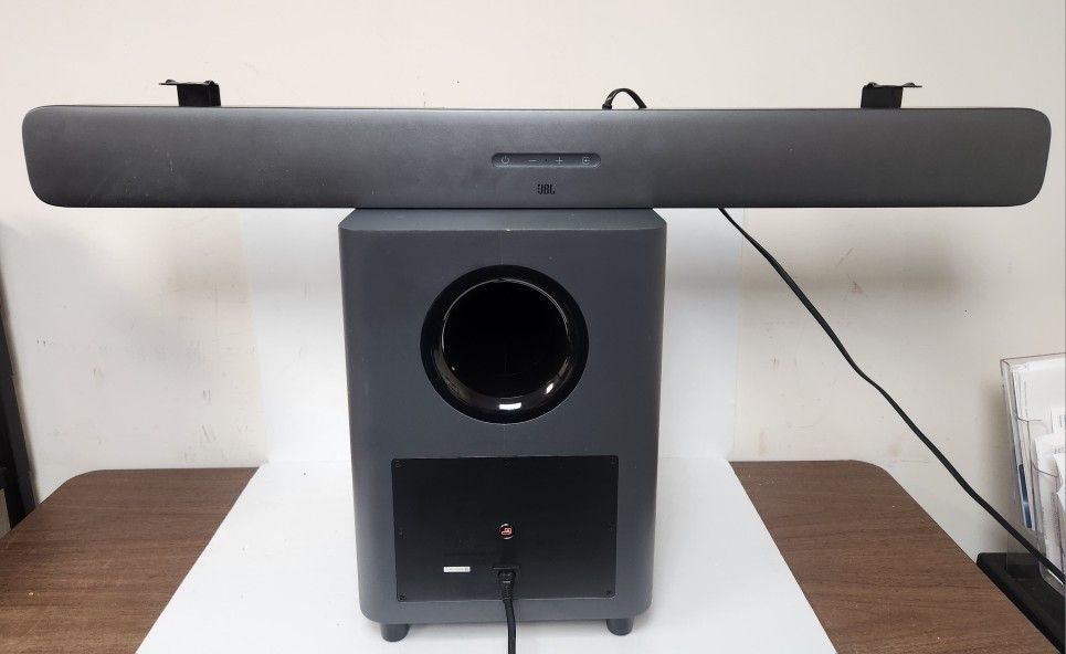 JBL BAR 5.1 Surround Soundbar with Wireless Subwoofer - NO REMOTE 