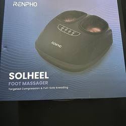 Solheel Foot Massager Sole Heel Compression Machine with Heat 