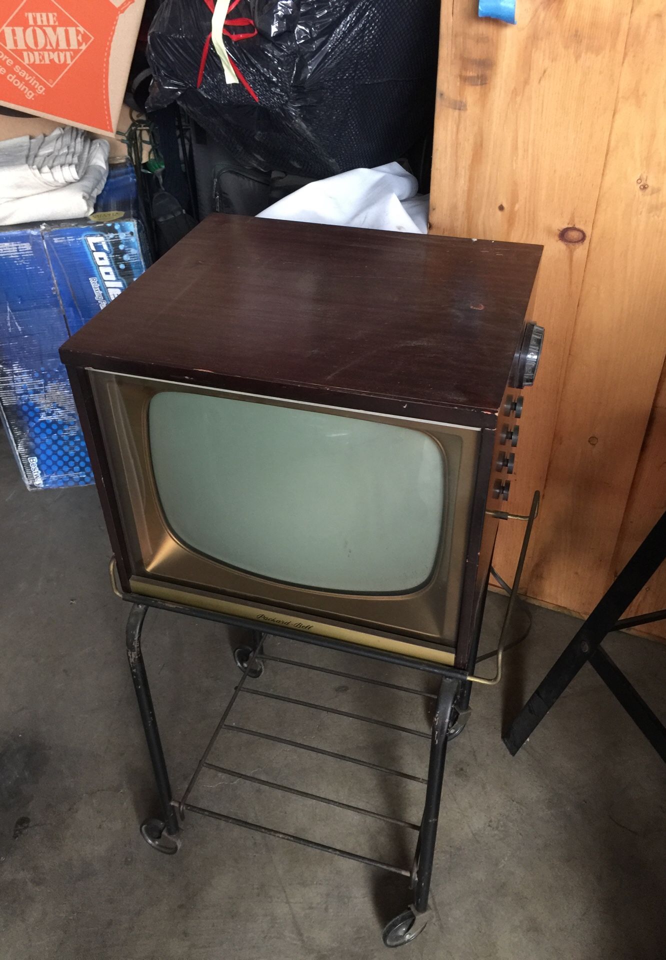 Vintage packard Bell tv