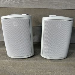 Legrand On-Q EvoQ 3000 Waterproof Outdoor Speaker Pair 100 Watt White MS3523-WH