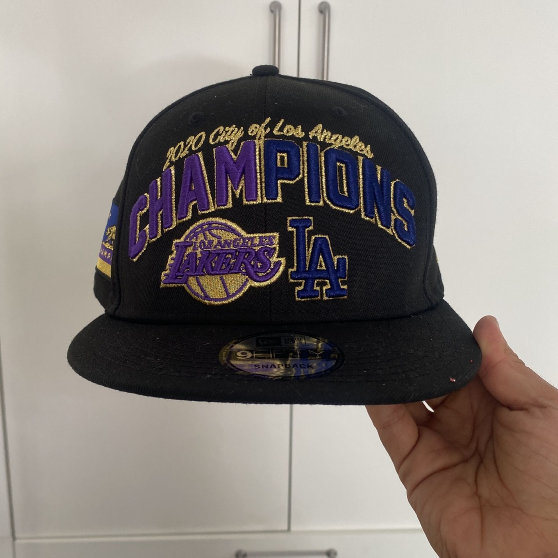 9Fifty Lakers Dodgers 2020 Champions