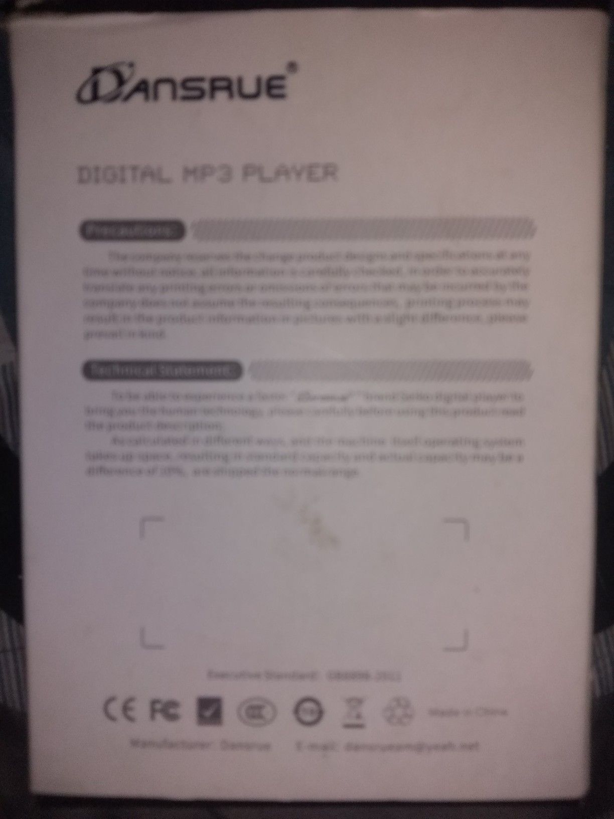 Dansrue Digital Mp3 Player edu.svet.gob.gt