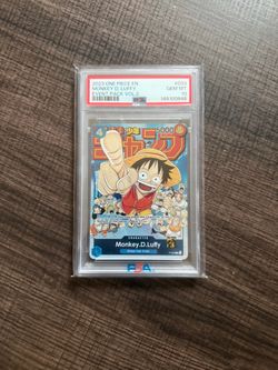 2023 One Piece EN Monkey D. Luffy #033 Event Pack Vol.2 PSA 10 Gem Mint