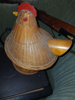 Antique  Sewing Basket